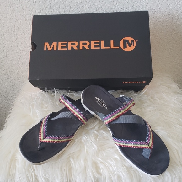merrell memory foam sandals